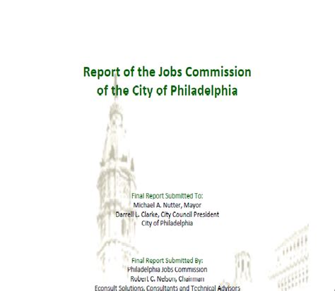 job specs city of philadelphia|Careers .